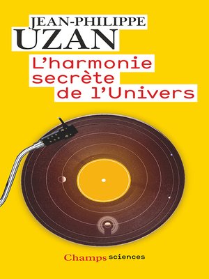 cover image of L'harmonie secrète de l'Univers